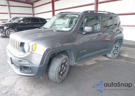 2017 Jeep Renegade Sport 4X4 from USA, damaged, VIN ZACCJBAB3HPE81518